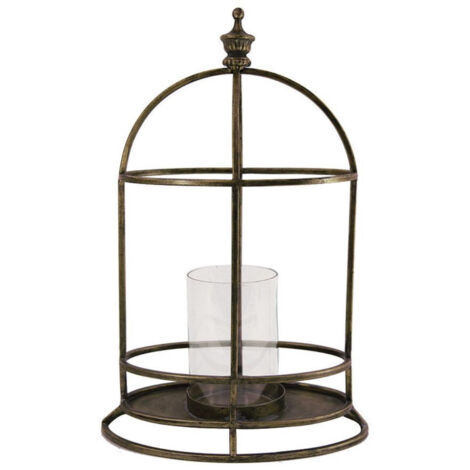 Lanterne laitonnée - Métal - Bronze - Interior's