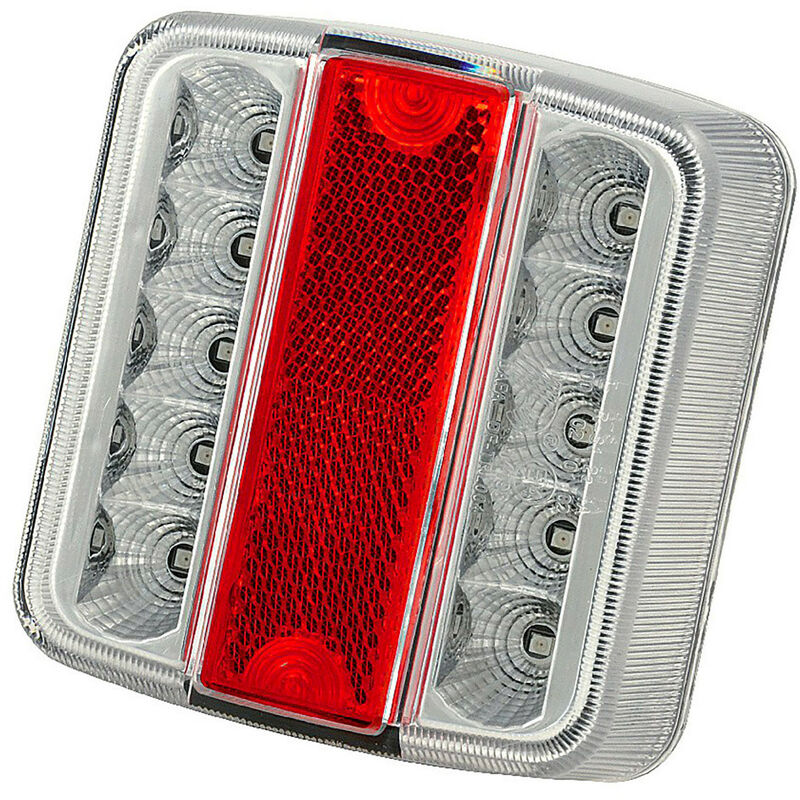 Abtech - Lanterne led blanc rouge 4 fonctions - autobest