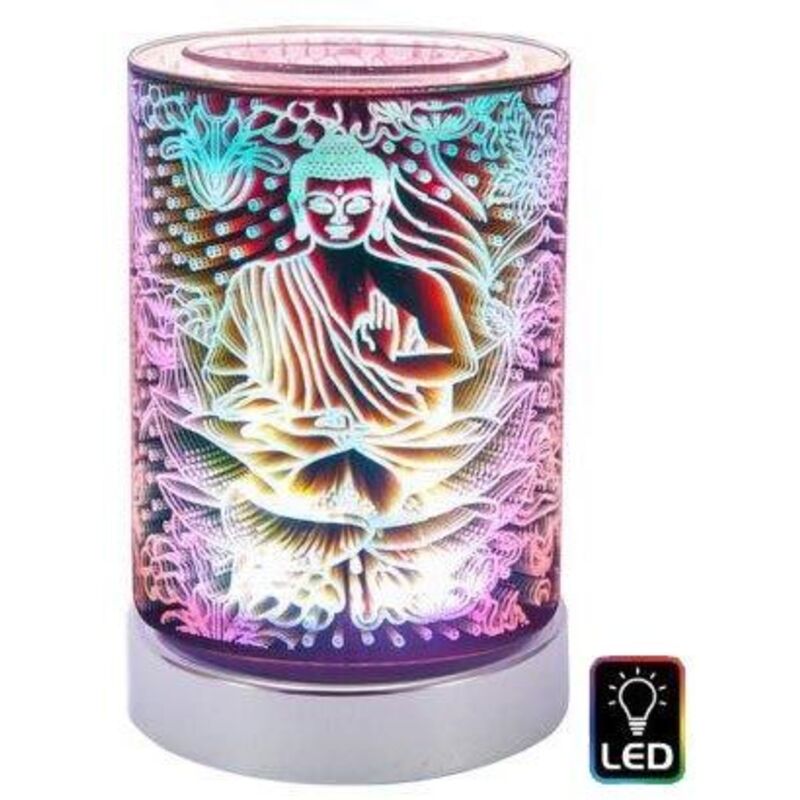 SIL - Lanterne lumineuse avec Led Bouddha