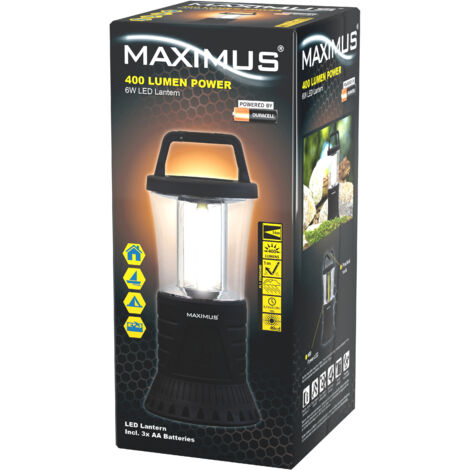 Lanterne Maximus Powered by Duracell M-LNT-40-DU - 400lm