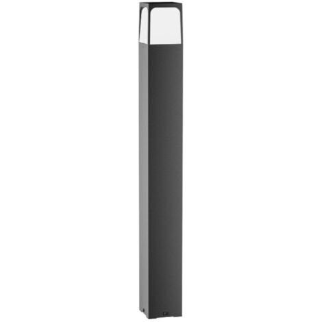 Lanterne moderne gea led ges2033 e27 led ip44 borne aluminium polycarbonate