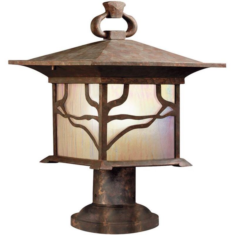 Elstead - Morris Lanterne sur pied Kichler Outdoor 1 lumière cuivre IP44