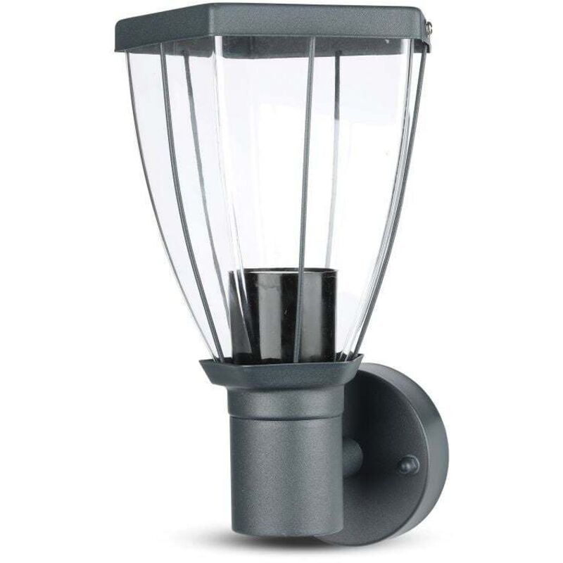 Lampe murale d'extérieur - Up - Support E27 - IP44 - Gris foncé