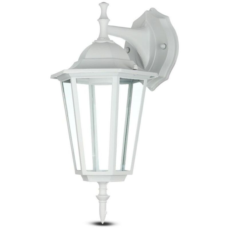Applique murale led V-tac avec douille E27 (max. 60 w) Downlight Blanc IP44 Applique murale led V-tac avec douille E27 (max. 60 w) Downlight Blanc IP44