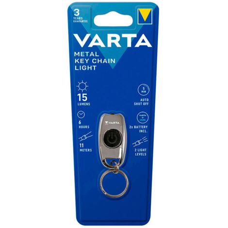 Lanterne Porte-Clés Varta Metal Key Chain Light