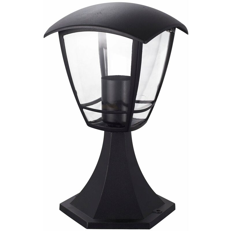 Image of Lampada da esterno e27 lanterna su base applique selene alluminio Fraschetti