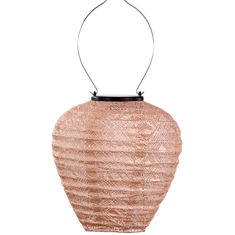 Lanterne solaire Balloon 20 cm Mosaic - Rose