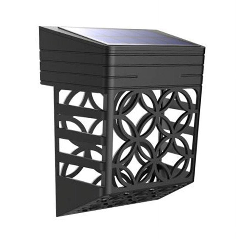 Lanterne solaire d'extérieur en fer pour décoration de patio, de porche et de jardin