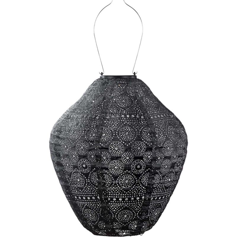 Lanterne solaire Jar 30 cm Spectare - Gris foncé