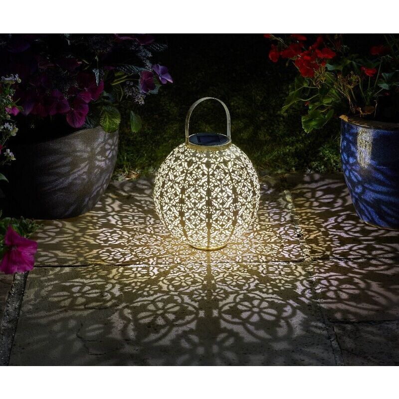 Smart solar jumbo lanterne en damas smart garden