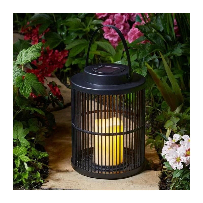 Lanterne solaire Urbane Noire smart garden