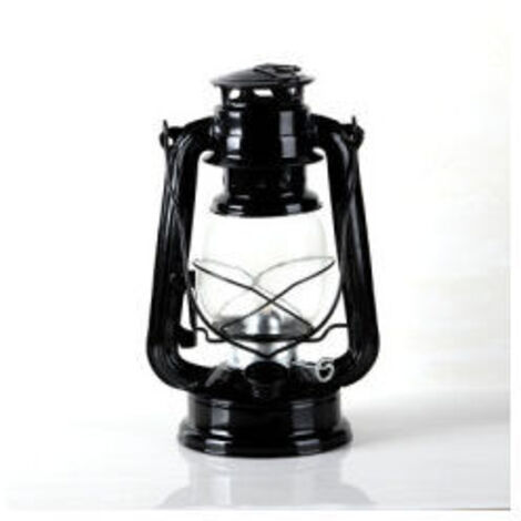 Lanterne tempête vintage 30 cm lampe à huile lampe à pétrole lampe à pétrole classique lampe à huile lanterne de table lanterne pour maison, jardin, camping citronnelle