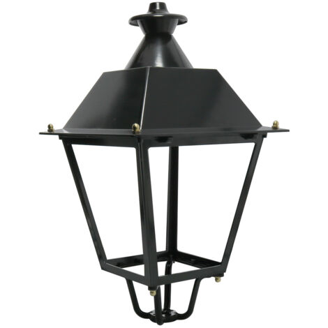 Lanterne Villa Four en Acier Peint Noir - Ledme - LM6443