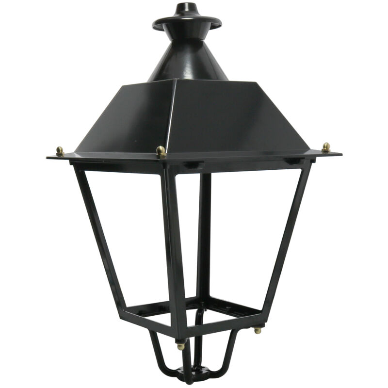 Lanterne Villa Four en Acier Peint Noir - Ledme - LM6443 Lanterne Villa Four en Acier Peint Noir - Ledme - LM6443