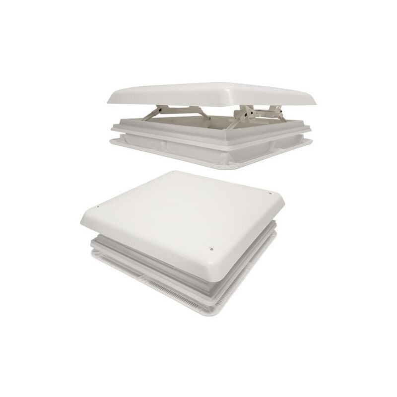 Imline - Lanterneau Chantal blanc 400x400 pour camping-car et caravane