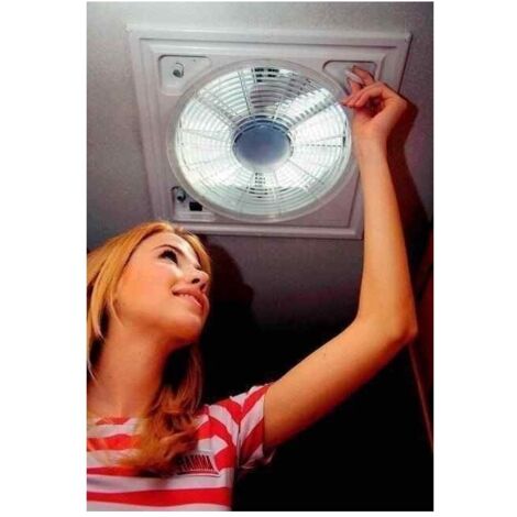 Lanterneau FIAMMA 40x40 cm – Ventilation et extraction d'air 12V