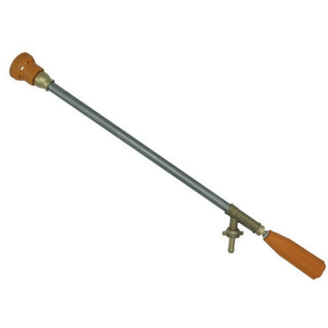 Lanza de manija turbo de 60 cm – Incluye portagomma – Para riego y lavado