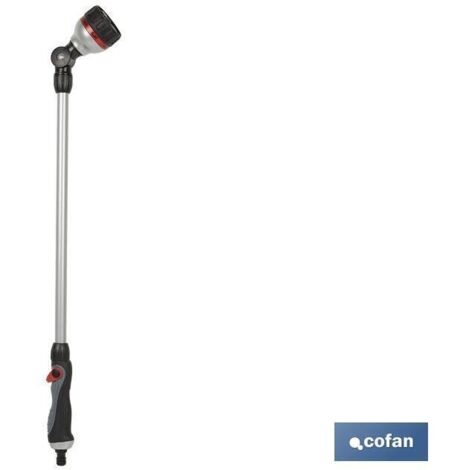 lanza de riego 6 posiciones con control de caudal en el pulgar