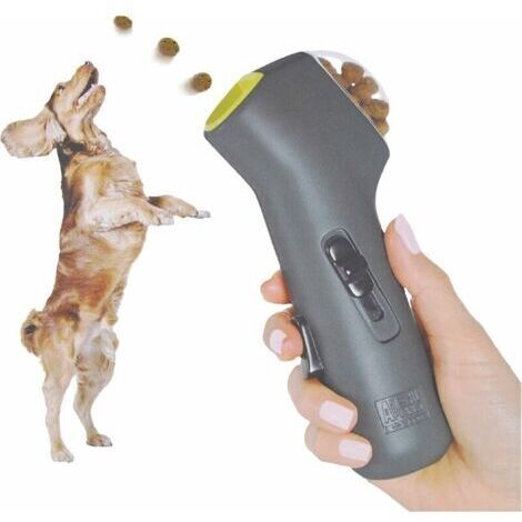 Lanzador de golosinas para mascotas, juguete para mascotas, juguete de entrenamiento para mascotas, juguete interactivo -