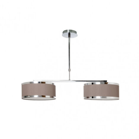 Lanzarote Beige Lampe 2xE27 (85cm)