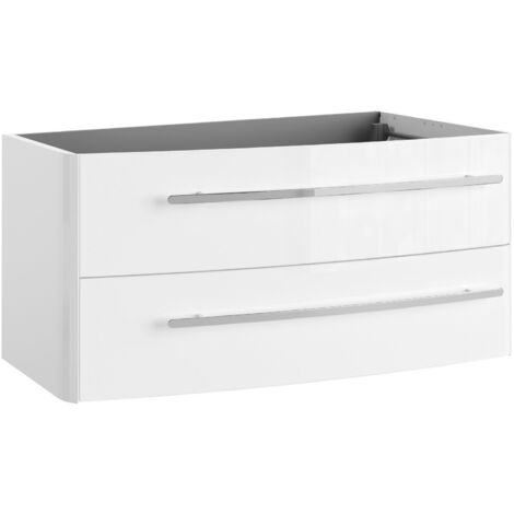 Lanzet Classico Waschtischunterschrank 100cm Weiß, links"-"7964012