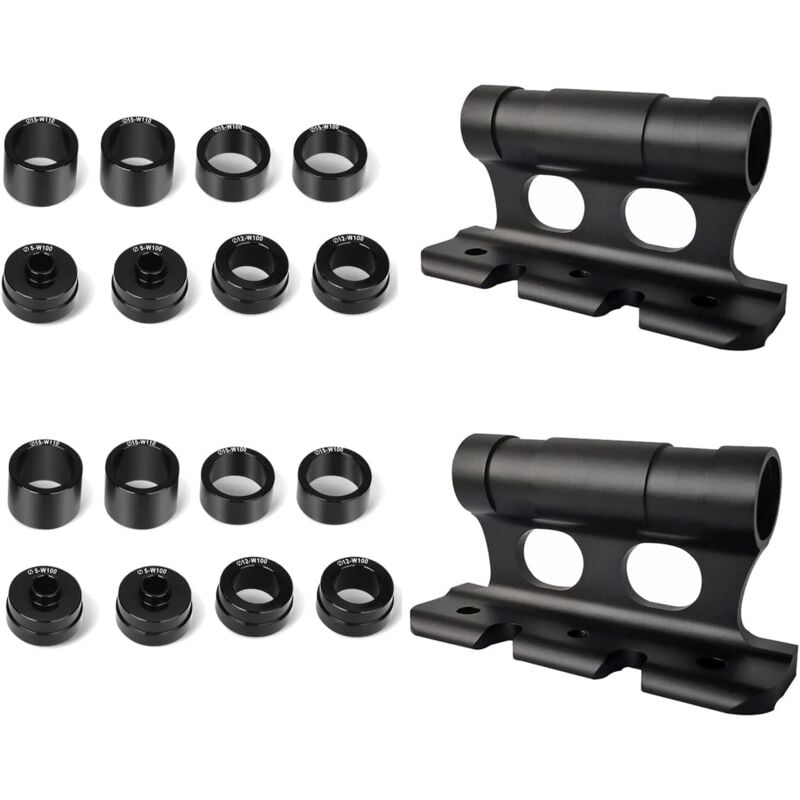 Laoa - 2 Pièces Support De Fourche Vélo Alliage D'aluminium, Support De Fourche De Vélo, Support De Fourche De Vélo en Portabilité, pour