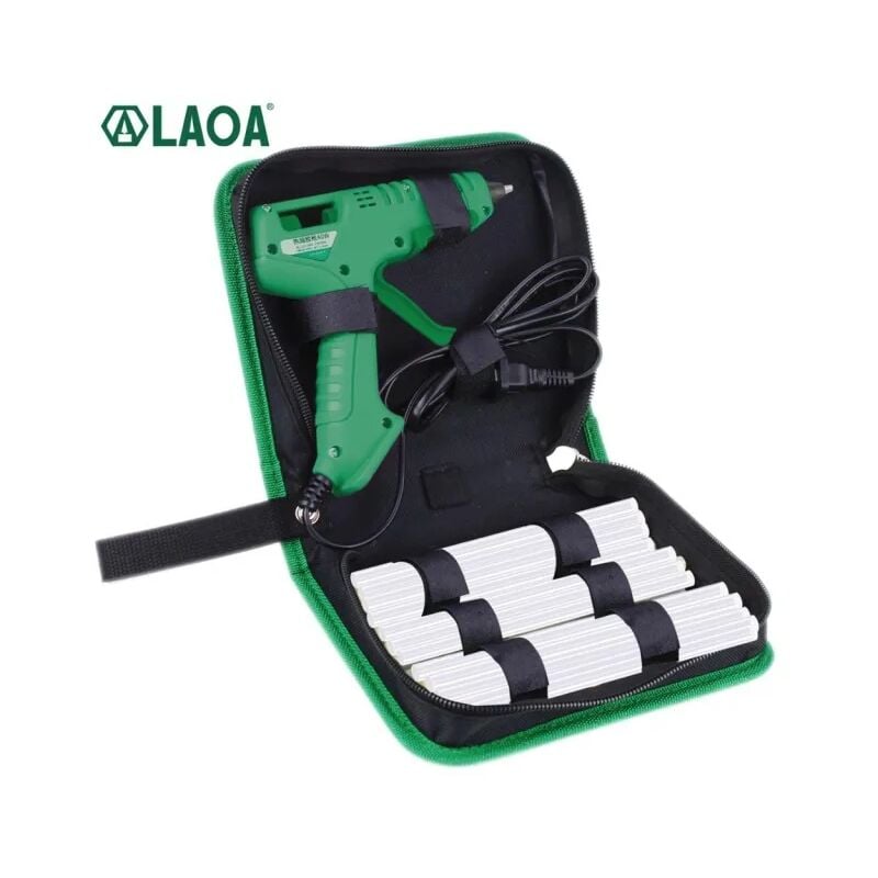 Pistolet à Colle avec avec batons de colle-Bote, 7mm, 25W Mini pistolet à colle chaude - Laoa