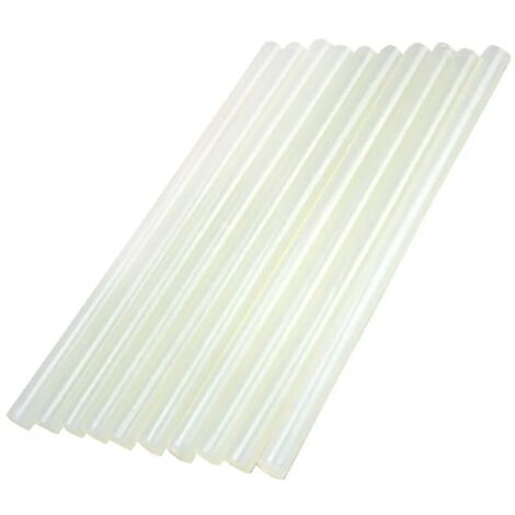 LAOA Batons de Colle Chaude pour pistolets, Batonnets de Colle Transparents 11 mmx290 mm, 30 pièces