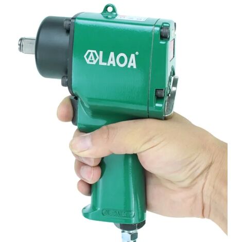 LAOA – Clé à chocs Pneumatique, Boulonneuse, clé dynamométrique pneumatique en aluminium, isseuse Pneumatique, 1/2", 680Nm, clé à Air réglable en avant et en vitesse, 180×125mm