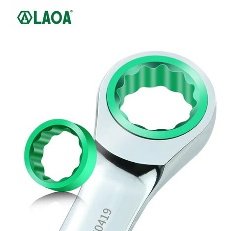 LAOA – Clé à cliquet courte 16-20mm, Mini Clés Mixtes à Cliquet, clés réglables CR-V, Jeu de Clés Mixtes, clé singe pour voiture, véhicule, pièces de rechange automobiles, bricolage