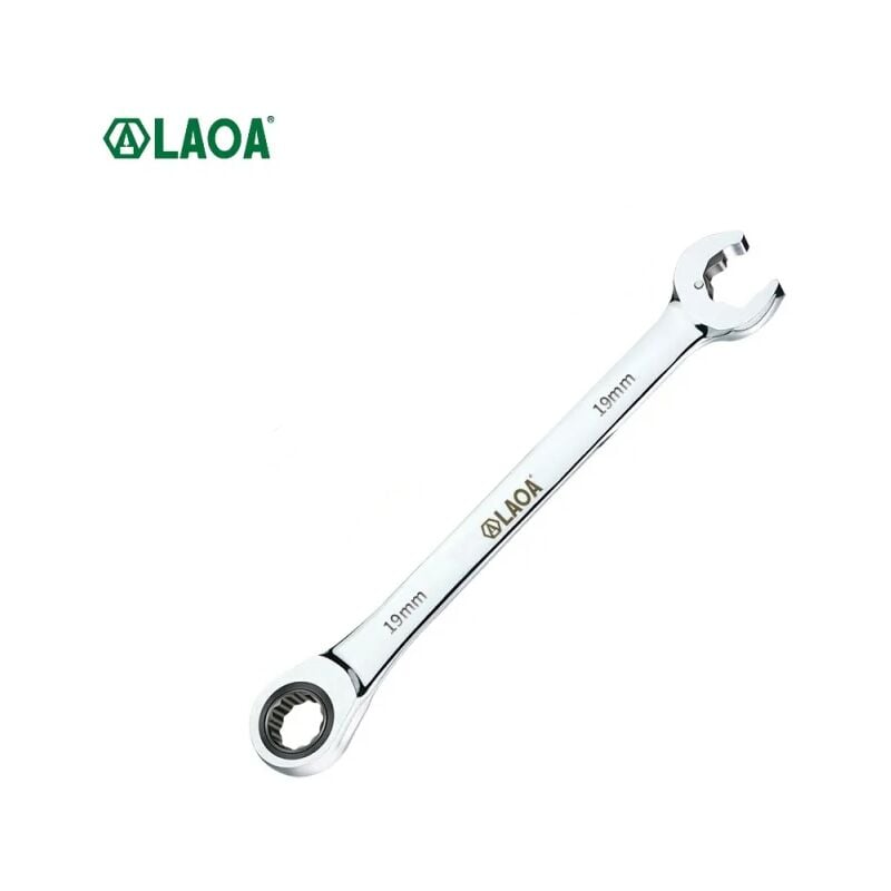 Clé à cliquet rapide multifonctionnelle, Double tête/usage, outils manuels, extrémité ouverte Laoa