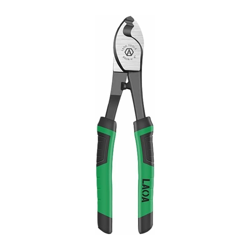 Laoa - coupe-cable, pince à sertir robuste pour couper l'aluminium, le cuivre et les cables de Communication, 8 pouces