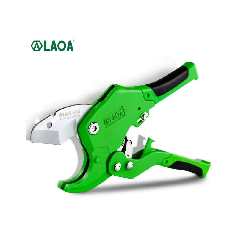 Laoa - Coupe tube en pvc, Coupe-Pvc 42mm, Pince Coupe Tubes, Pour Couper Le Tuyau, outils manuels pour la maison, matériau SK5, corps en alliage