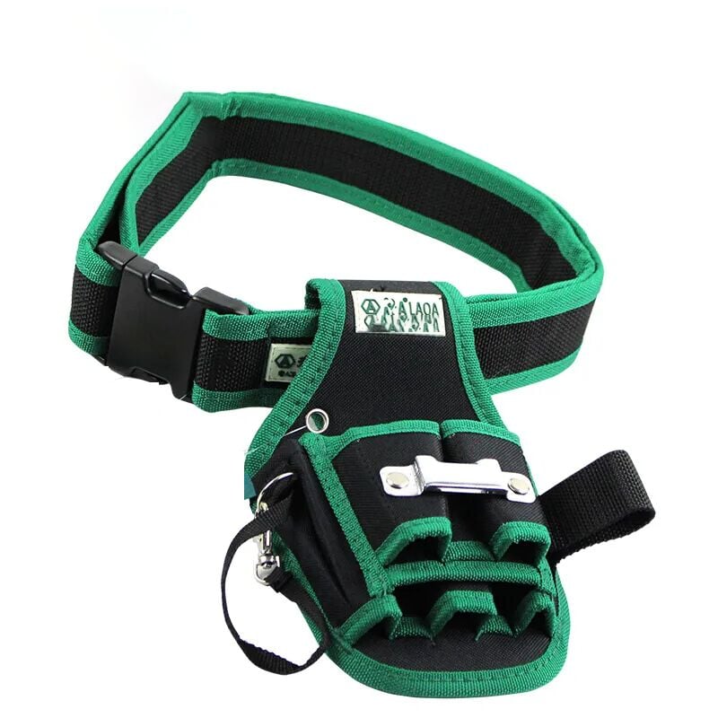 Laoa - sac de taille électrique en tissu Oxford épais, Porte-outils, sac d'entretien pour électricien, sac de taille + ceinture