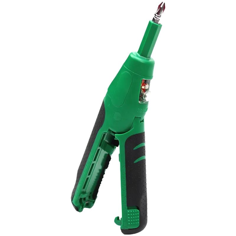 Pince à dénuder, Dénudeur de fil et testeur électrique 2 en 1 multifonction, électrosonde, dénudeur de fil, tournevis - Laoa