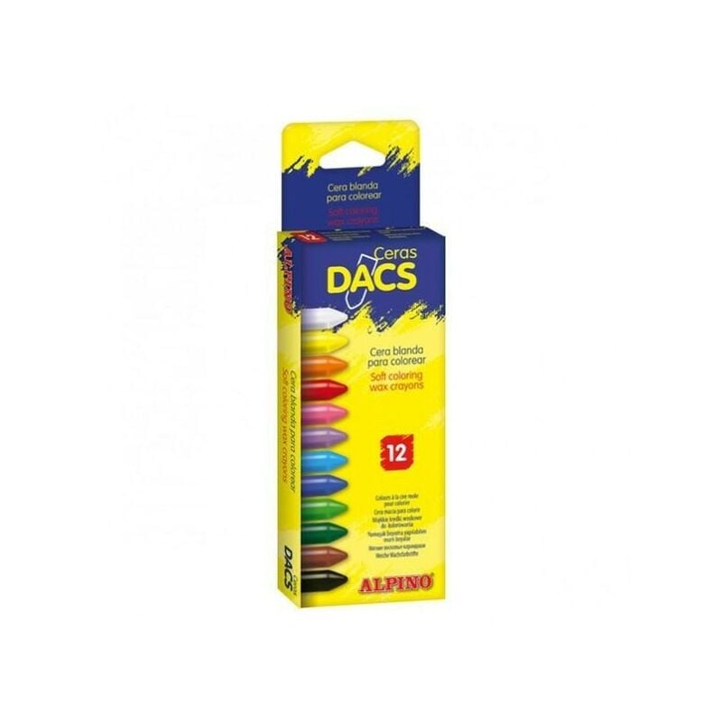

Genérica - Dacs ceras dacs 55mm colores estuche de 12