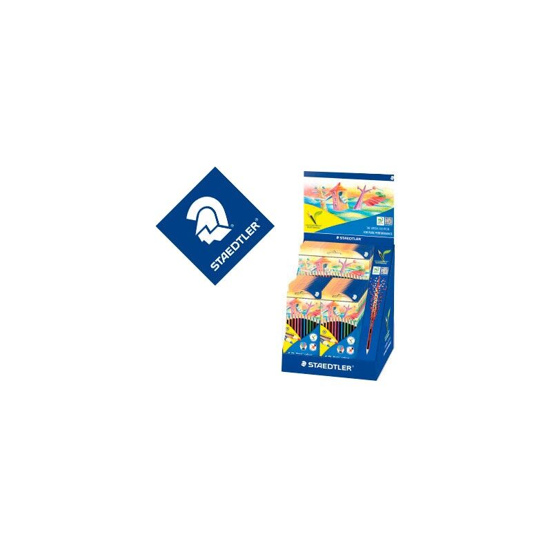 

Staedtler lpices de colores wopex ecolgico expositor c12-20u - c24-5u-