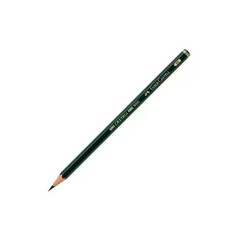 

Lapices de grafito faber 9000 6b unidad (pack de 12 uds.)