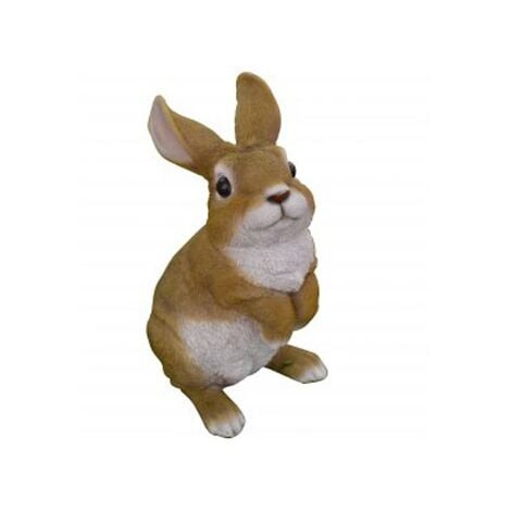 Lapin debout en résine 25.5 cm