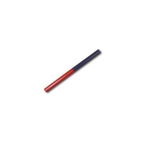 Lapiz Carpintero 18Cm Madera Azul/Rojo Nivel