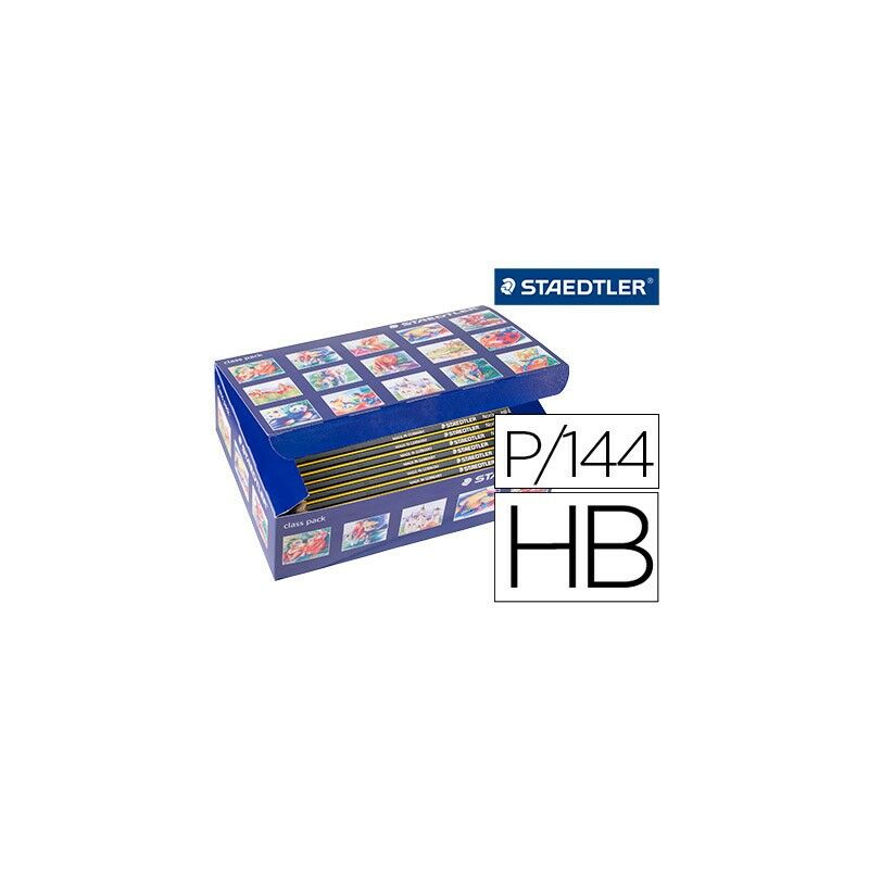 

Liderpapel - Lapices de grafito staedtler noris n 2 hb class pack de 144 unidades