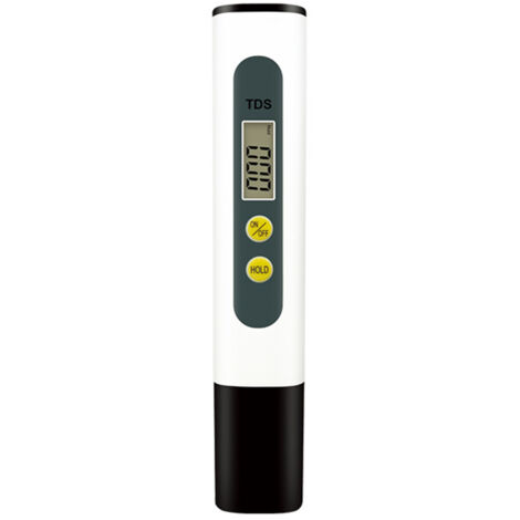 Lápiz medidor de TDS multifuncional para agua - Herramienta para analizar la calidad del agua en el hogar - Detector rápido y portátil de dureza e impurezas del agua