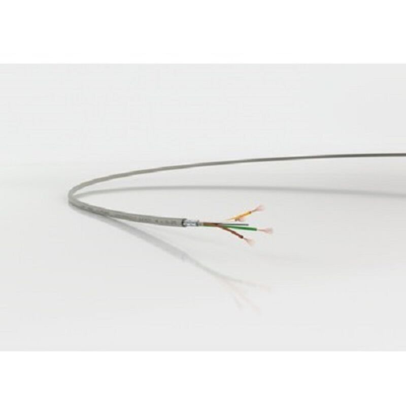 Lapp 10 Meter 0034402 Liycy Geschirmte Steuerleitung 2x0, 25 Mm² I Pvc Datenleitung Grau I Led Verbindungsleitung I Steuerkabel 2 Adrig Für