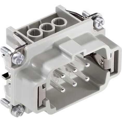LAPP 10190000 Inserto maschio EPIC® H-B 6 Tot poli 6 + PE 1 pz.