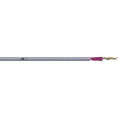 LAPP 2170143/100 Câble réseau CAT 6a S/FTP 4 x 2 x 0.2 mm² gris 100 m V135951