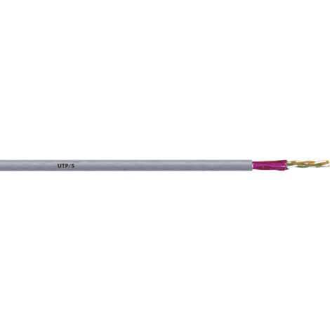 LAPP 2170143/100 Câble réseau CAT 6a S/FTP 4 x 2 x 0.2 mm² gris 100 m V135951