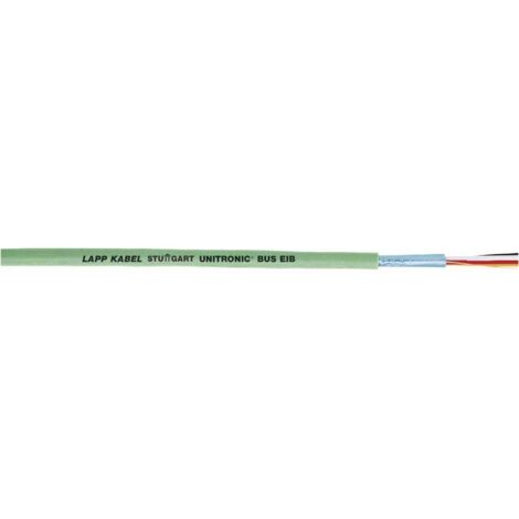 LAPP 2170240/100 Câble bus UNITRONIC® BUS 2 x 2 x 0.8 mm² vert 100 m V113341