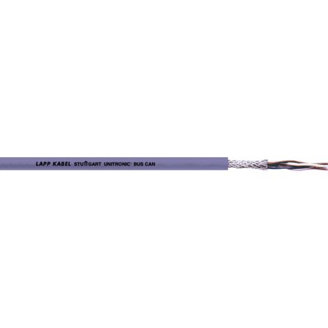 LAPP 2170260/100 Câble bus UNITRONIC® BUS 1 x 2 x 0.22 mm² violet 100 m V111661