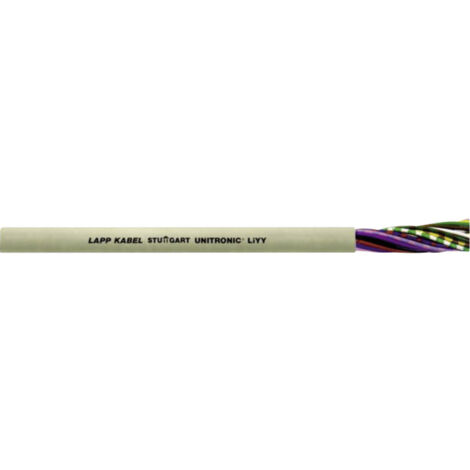 LAPP 28602/100 Datenleitung UNITRONIC® LiYY 2 x 0.75 mm² Grau 100 m