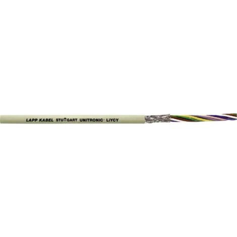 LAPP 34502/50 Câble de données UNITRONIC LIYCY 2 x 0.34 mm² gris 50 m V187781